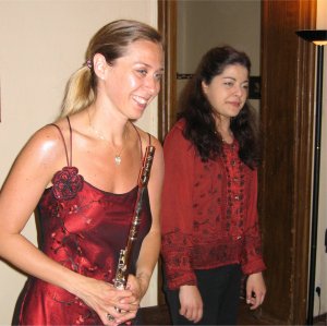 Marina Piccinini (Flte) und Mihaela Ursuleasa (Klavier)